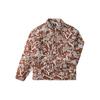 Embroidered Loose Fit Lapel Single Breasted Long Sve Jacket Men Jackets Brown LMT006991203425-A05168