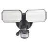 Ohm Electric Monban Security Sensor Light, 2 Lights, Lithium Rechargeable Battery, 2000 Lumens, Motion Sensor, LS-B312, 07-8802, OHM