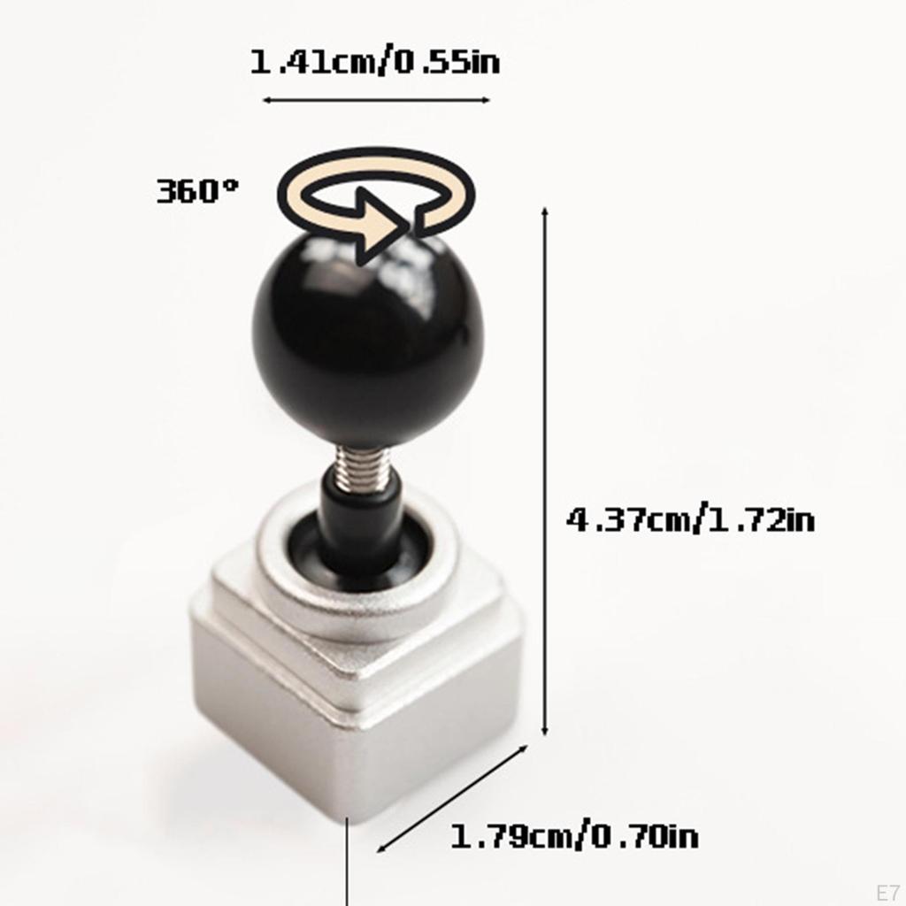 Keycaps Computer Accessories Vintage Design Degree Rotation Ball Gifts Professional with Storage Box