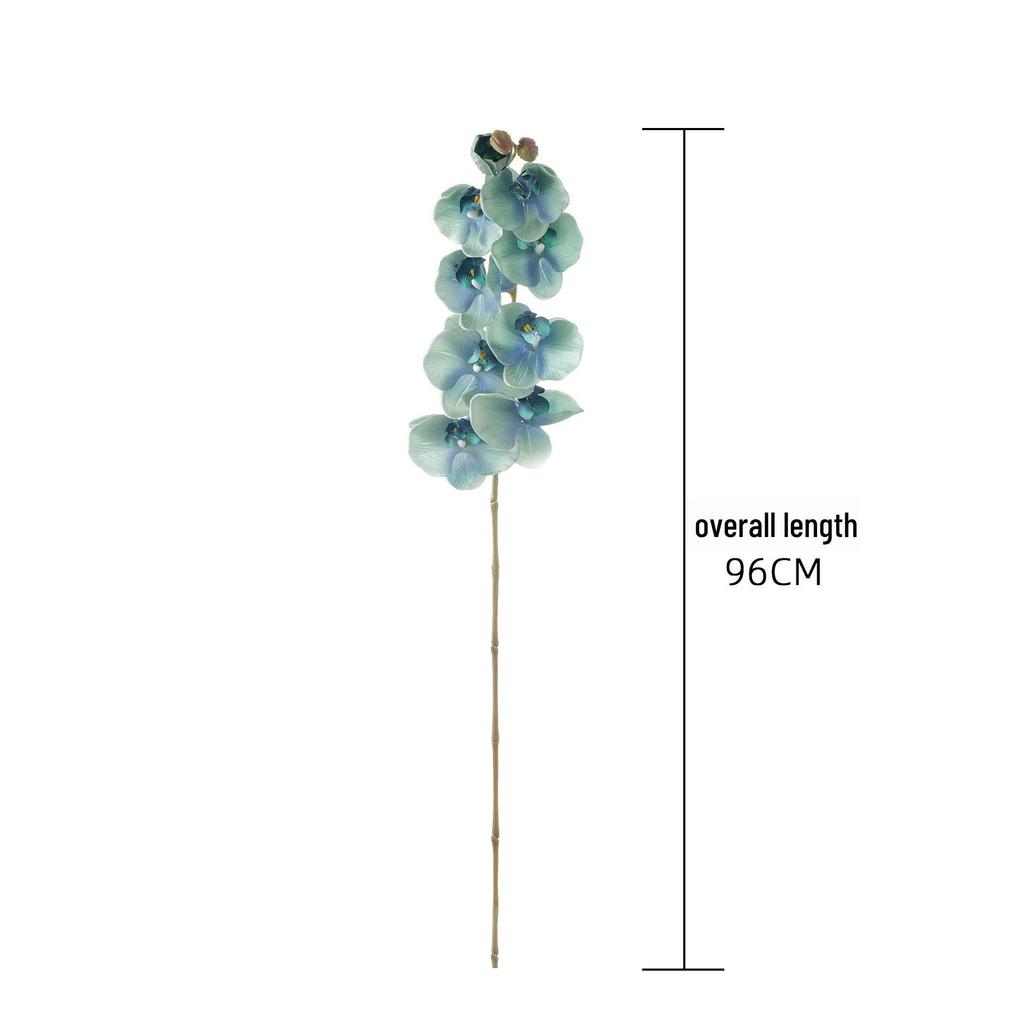 Large Wet Feel Phalaenopsis Orchid Artificial Flower for Home Décor and Weddings