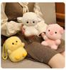 Siamese Cat, Penguin, Chicken, Sheep & Pig Plush Doll Desk Companions