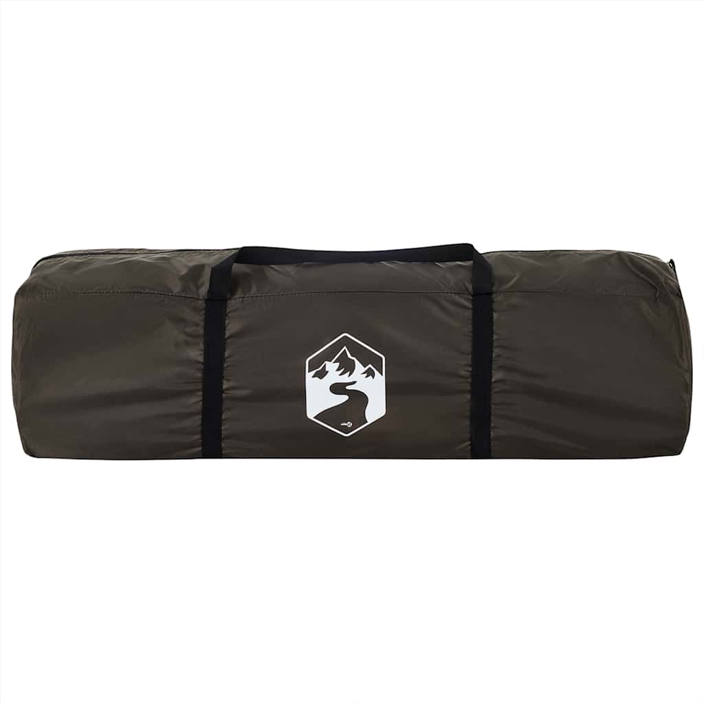 Fishing Tent for 5 Persons Brown Waterproof