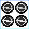 4 Pièces 56MM Cache-Moyeux de Roue de Voiture Cache-Jantes Cache Emblème Pour Opel Astra C G H Insignia J K Zafira B Corsa Vectra C Corsa C