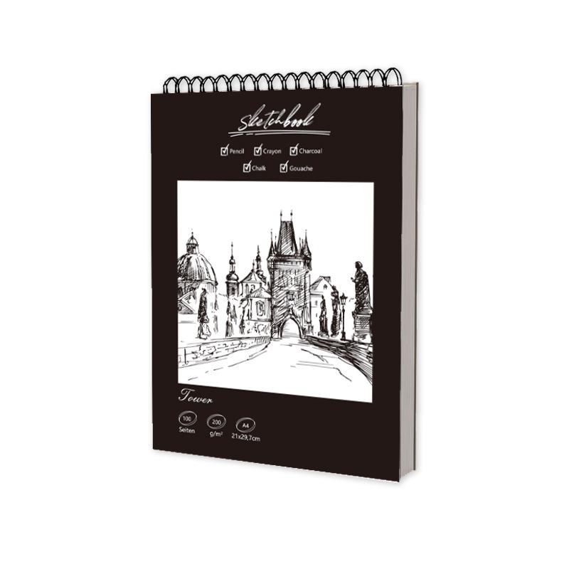 Thickened A4 Blank Sketchbook For Art Students Drawing Painting Sketch Paper