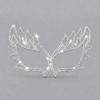 Luxurious Alloy Full-face Mask, Halloween Party, Birthday Masquerade, Bride's High-end Mask