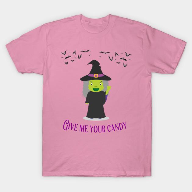 T Shirt Women Give Me Your Candy For The Halloween Lovers Harajuku Print Kawaii Tshirt Summer Short Sleeve Female T-Shirt Top Tee