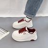 Little White Shoes Women's Year Thick-soled Versatile Bread Shoes Heightening Sports Board Shoes