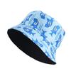 Children's Printed Cartoon Pot Hat, Baby Breathable Sun Hat, Beach Hat, Double-sided Can Wear JDKPM-05