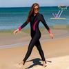 Conservative One-piece Bathing Suit for Women Sports Sunscreen Long Sleeve Professional Hot Spring Bathing Suit for Women Advanced Sense