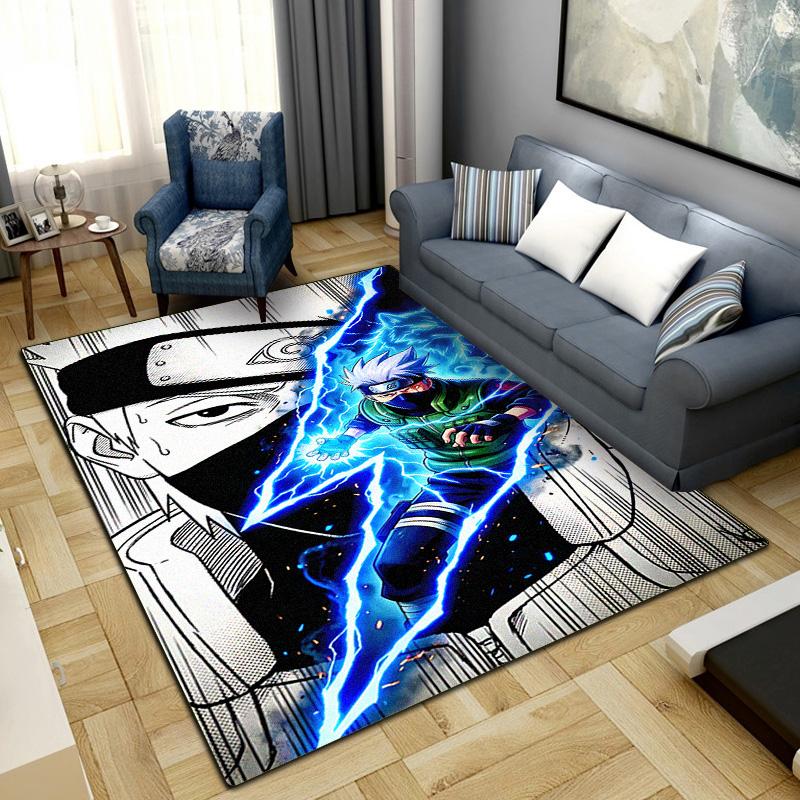 Anime-Naruto Area Carpet for Living Room Bedroom Home Decor Cool Movie Mat Floor Mat -LXR71