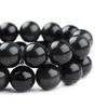 4/6/8/10mm Natural Obsidian Stone Beads Round Loose Spacer Beads For Jewelry Making DIY Crafts Bracelets Necklace Accessories