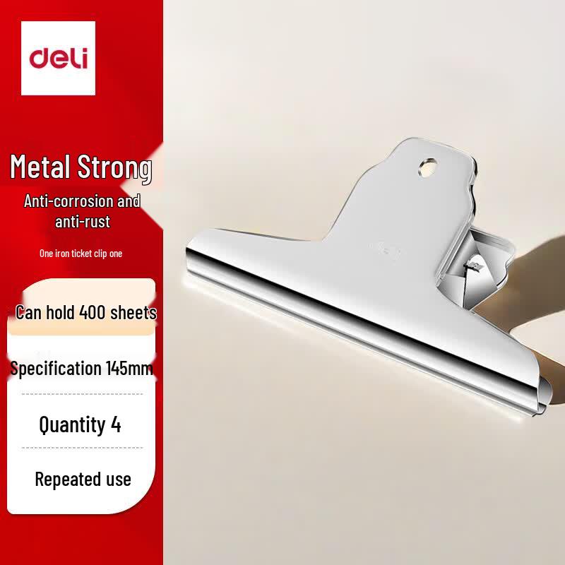 Deli Mountain-shaped Metal Document Clips