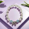2025 Jadeite Green Jade Rabbit Bracelet: High-End Chinese Style, Year of the Snake, Elegant Women's Niche Beaded Design