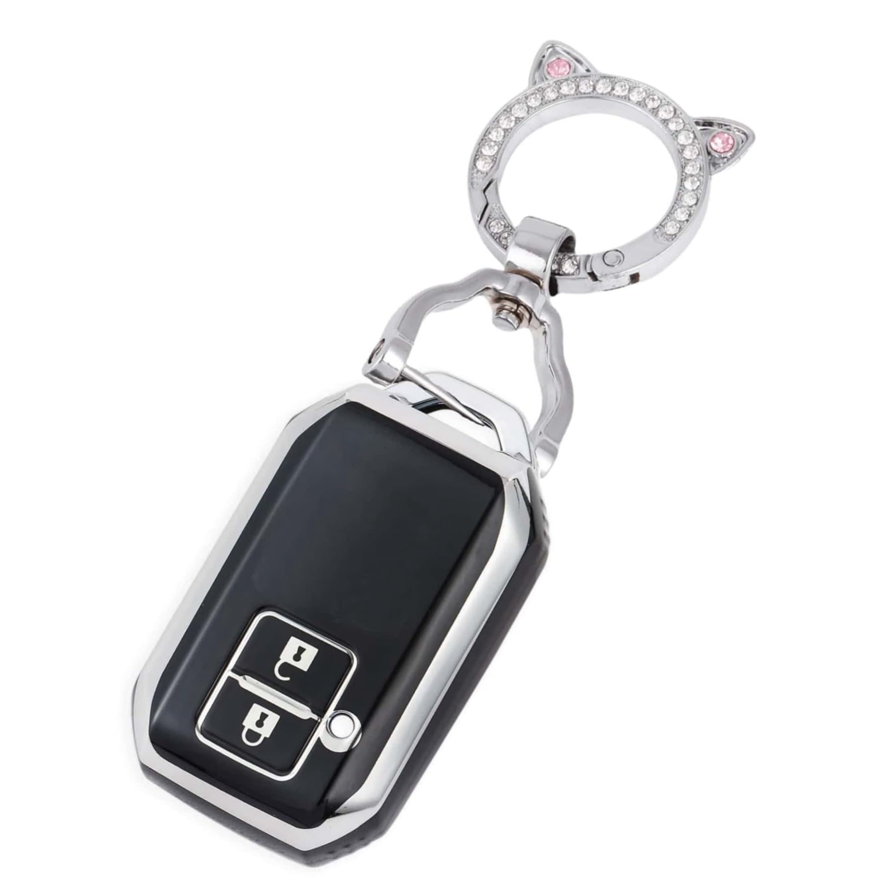 [ZANEKO] Jimny key case compatible Suzuki Hustler key cover Swift Compatible Suzuki C2 чёрный