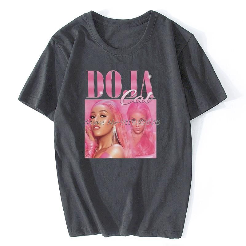 DOJA CAT RnB Rap Hip Hop 90s Retro Vintage T Shirt Unisex Cotton Tshirt Hip Hop Tees Streetwear Harajuku S