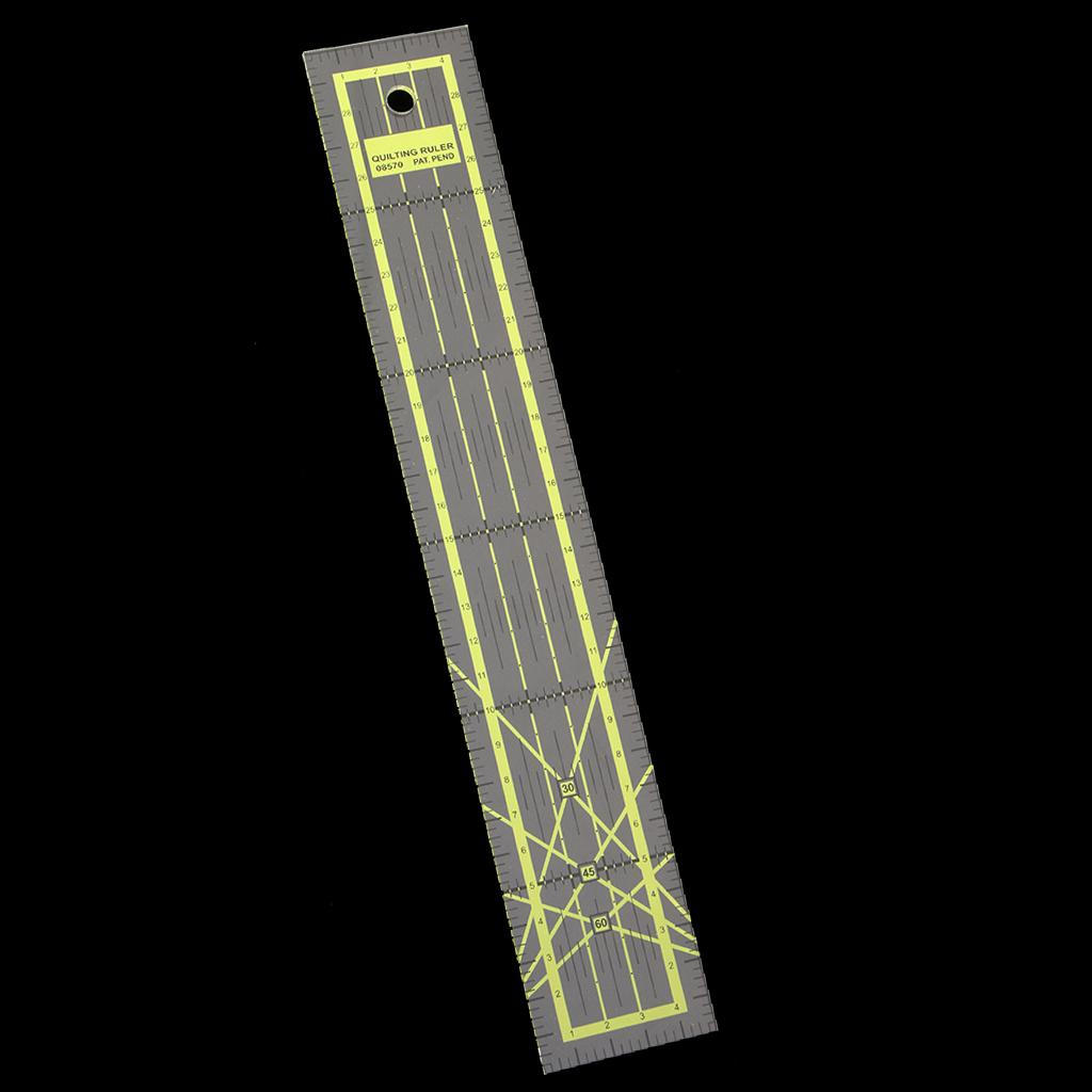 

30x5cm Clear Plastic Quilt Quilting Ruler Patchwork Sewing for Crafts