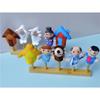 Animal Finger Puppet Display Rack for Kindergarten and Dollhouse Language Areas