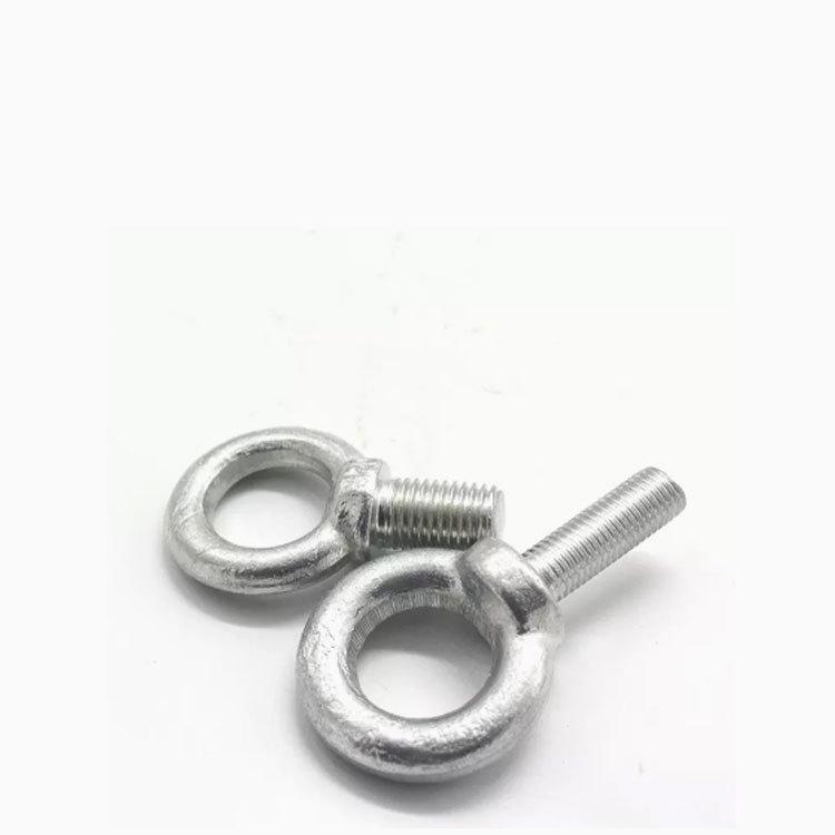 Galvanized Carbon Steel Lifting Eye Bolt and Mold Ring Bolt.