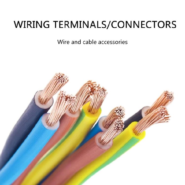 BrassWire Connectors 400pcs Insulated Ferrules Insulated crimps Terminals with Storage for Stable Electrical Connection