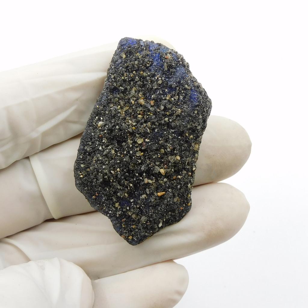 Natural Sapphire Blue 76.35 Ct Uncut Rough Earth Mined CERTIFIED Loose Gemstone ay-72-h