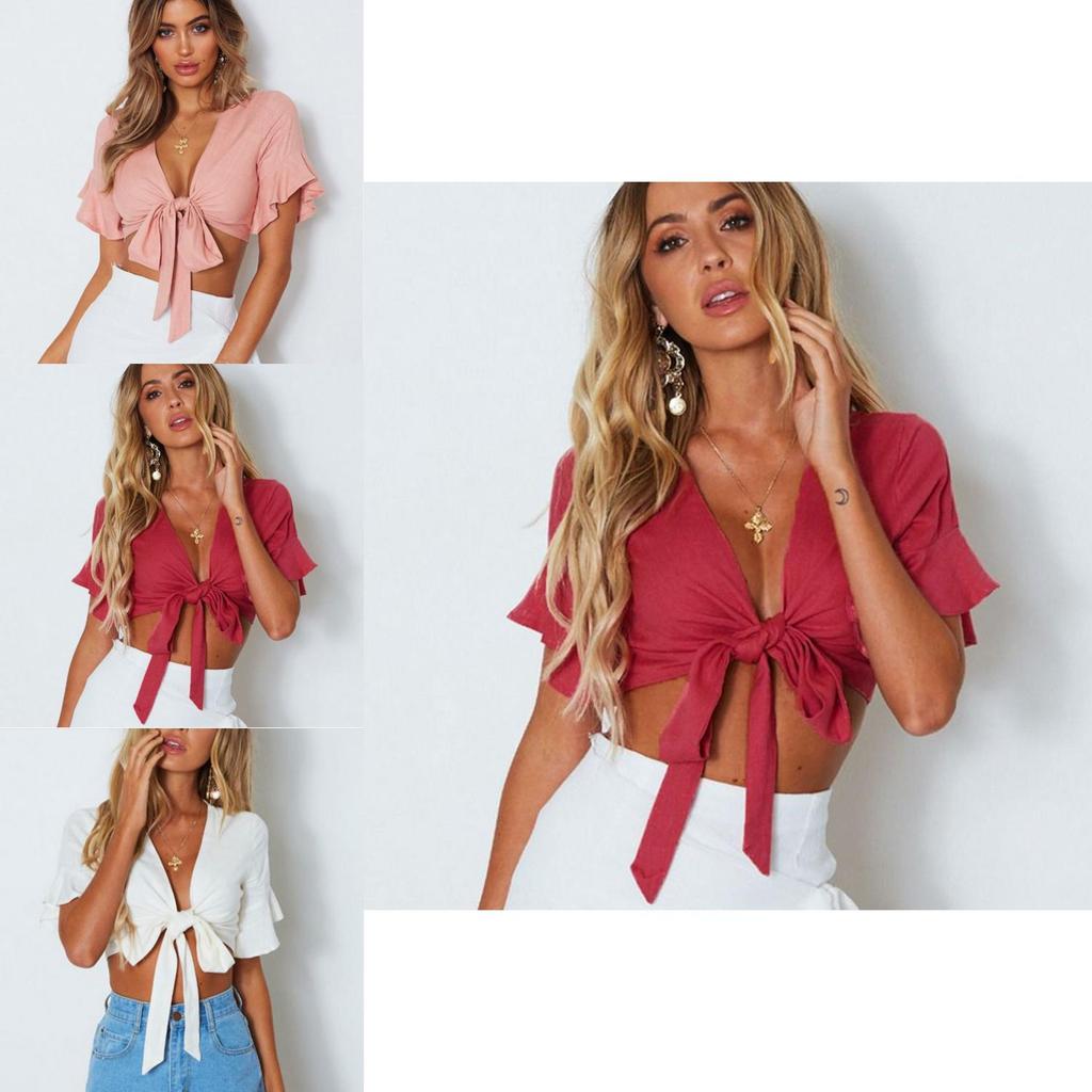 Canottiere Crop Top Moda Donna Casual di Alta Qualità per uno Stile Senza Sforzo