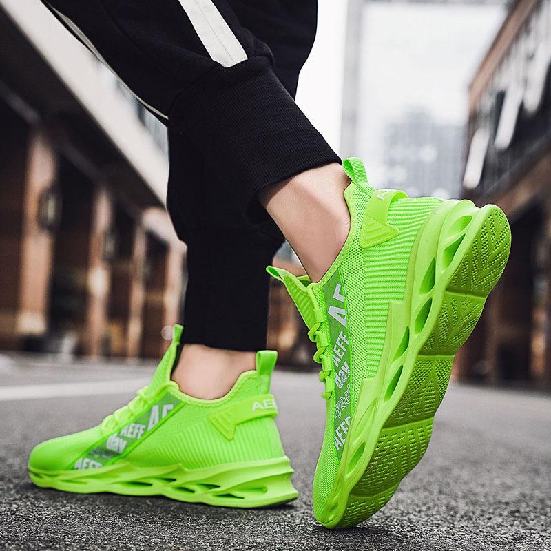 Spring and Summer Large Size Mesh Lightweight Running Shoes Outdoor Hiking Breathable Casual Sports Shoes