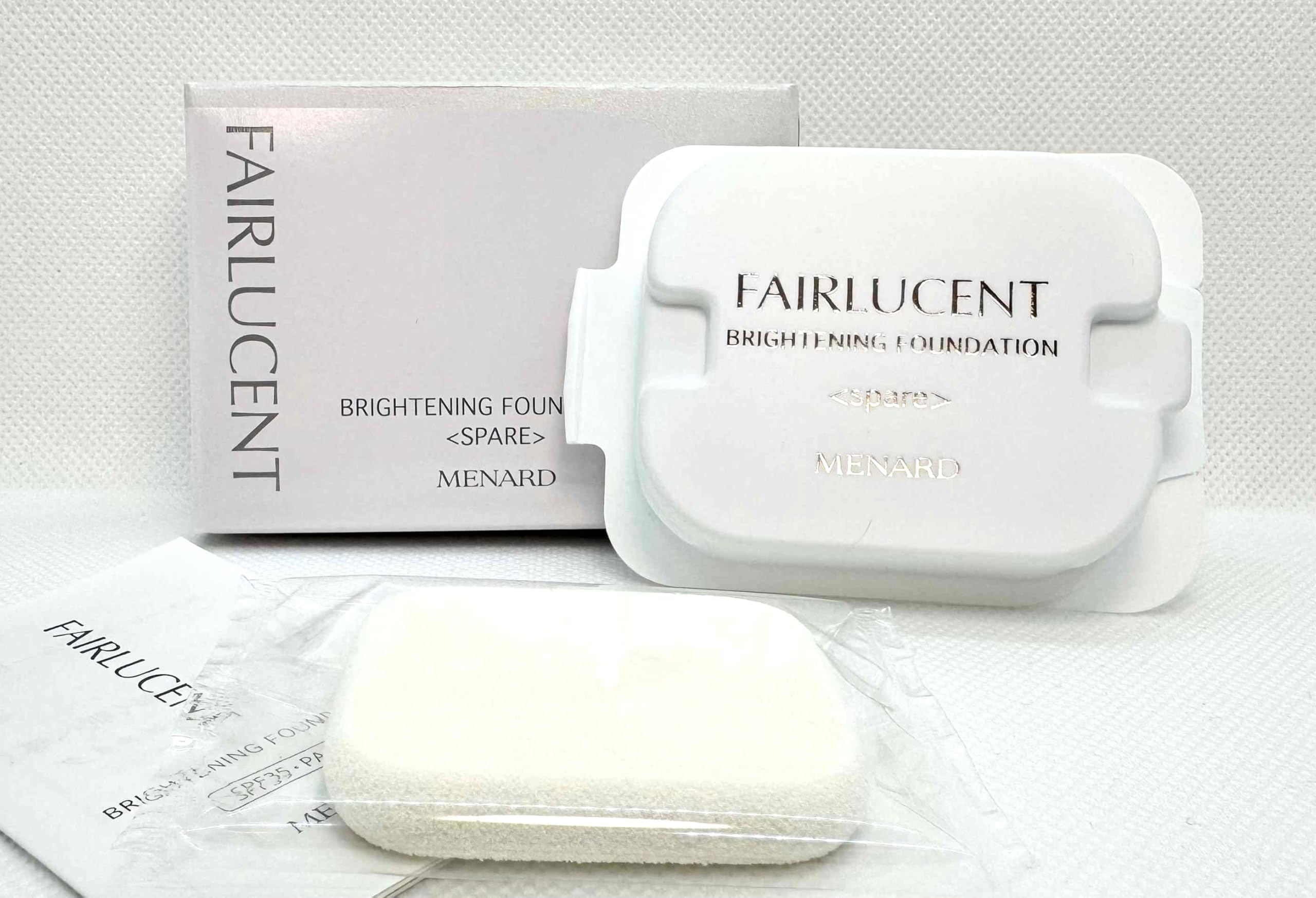 

Menard Fairlucent Brightening Foundation 52 Spare SPF 35 PA+++ бежевый