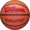 Wilson Evolution Indoor Basketball 7 Size 24.5cm Diameter Orange Scarlet