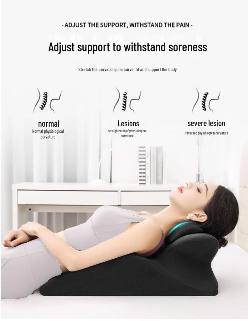 Dual-Purpose Prone Pillow: Couples' Backrest & Multi-Functional Support Cushion