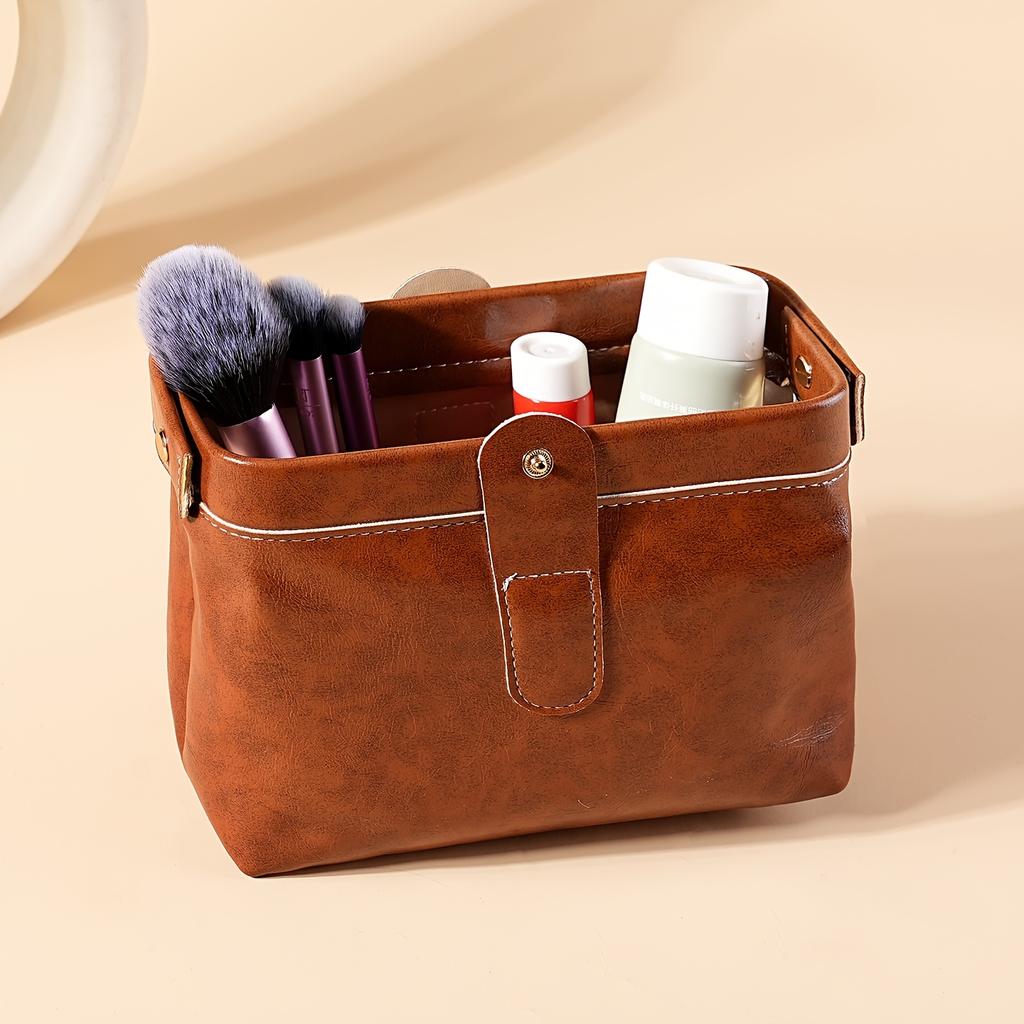 New Autumn/Winter Toiletry Bag, Large Capacity Cosmetic and Lipstick Pencil Organizer, Women's Clutch Bag, Phone Pouch
