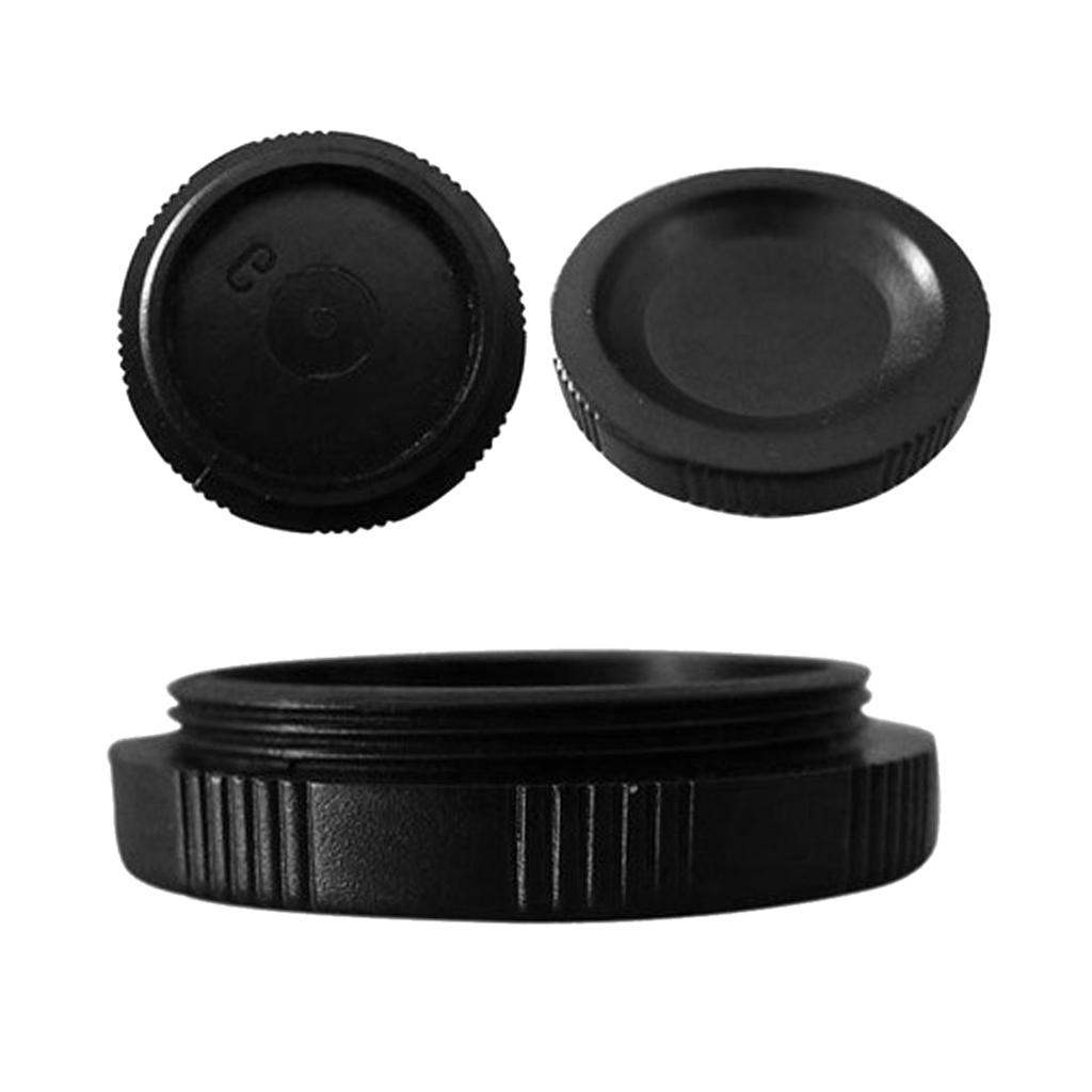 5 Pcs CCD Dust Cover Dust Caps CS Mount Interface Shading Cover for Movie Camera