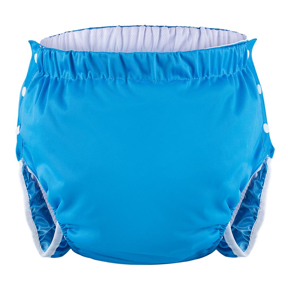 Leak-Proof Elderly Incontinence Underwear - Washable Pure Cotton Adult Diapers