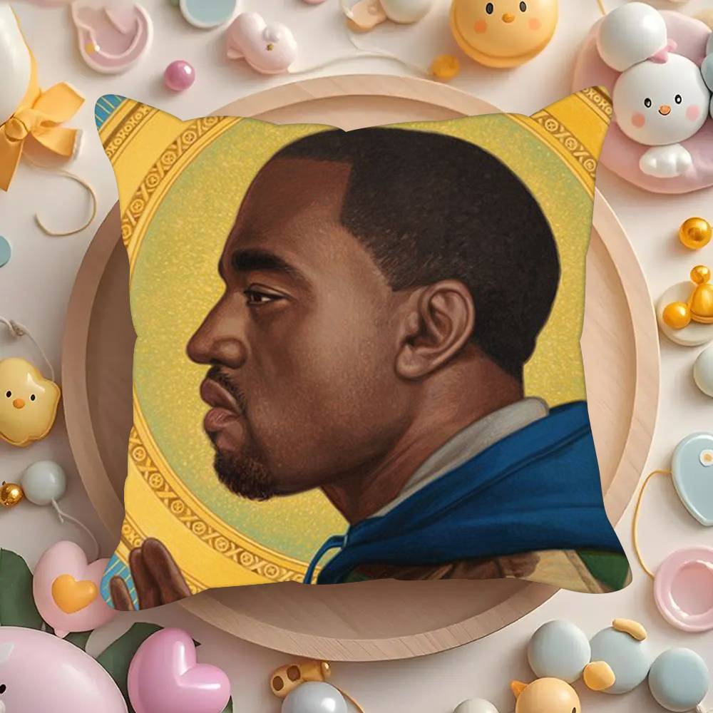 Singer Funny K-KanyES W-Wests  Pillowcases cushion covers living room sofas home decor gifts