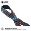 Nocs Provisions Woven Tapestry Strap, CottonPolyester, Midnight Accessory, Authentic, Colorful, Perfect for Outdoor Sports and Live Performances,