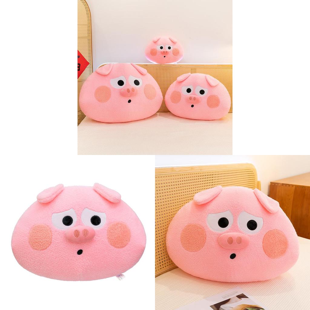 Süßes Schwein Plüschkissen mit superweichem Kurzplüsch für Mädchen, Heimdekoration und Geschenk