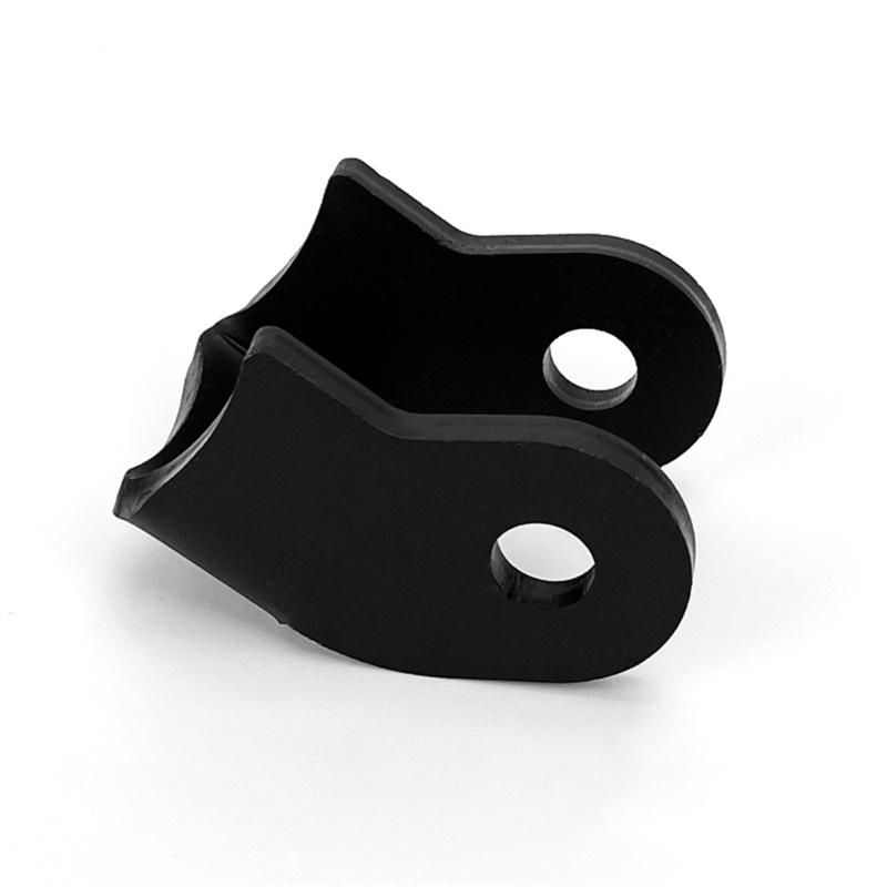 Upgrades Stoßdämpferhalterungssatz Eisen 51x57x64mm Schwerlast & Schweißbar Paar für R1180 Verbesserte Federung Vibrationsreduzierung