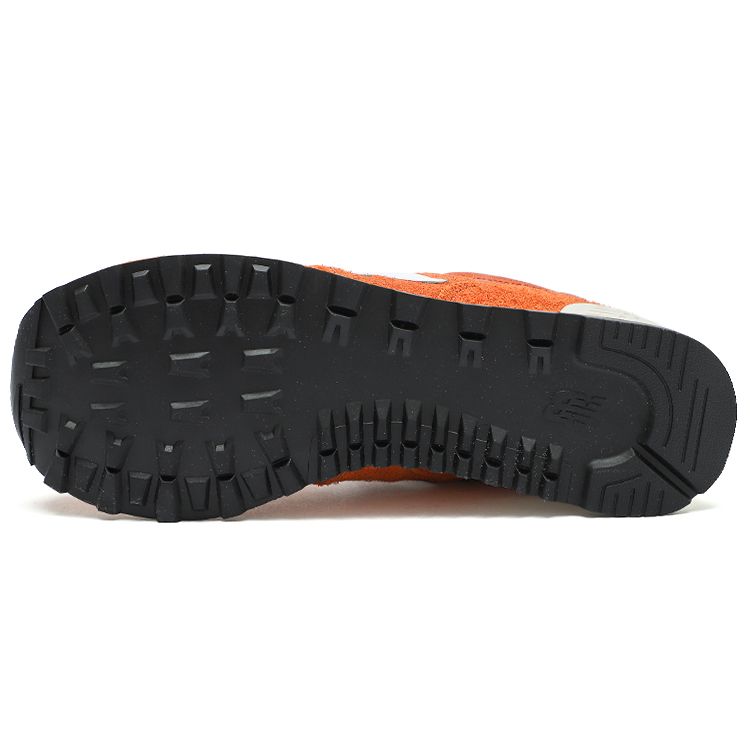 New Balance 574 Orange Burst Unisex Sneakers White U574HT2