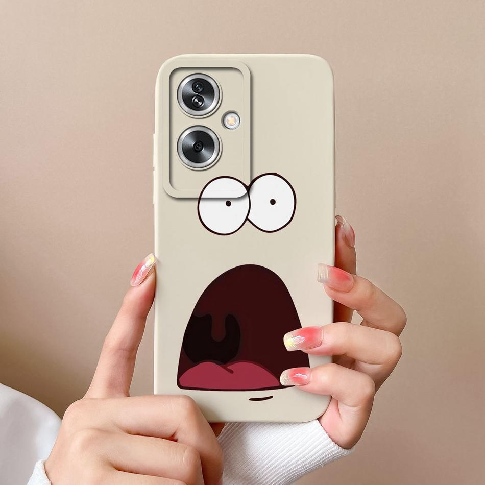 Case For OPPO A79 A2 5G Flower Soft Liquid Silicone Camera Lens Protection Phone Shockproof Back Cover For OPPO A79 A2 Funda