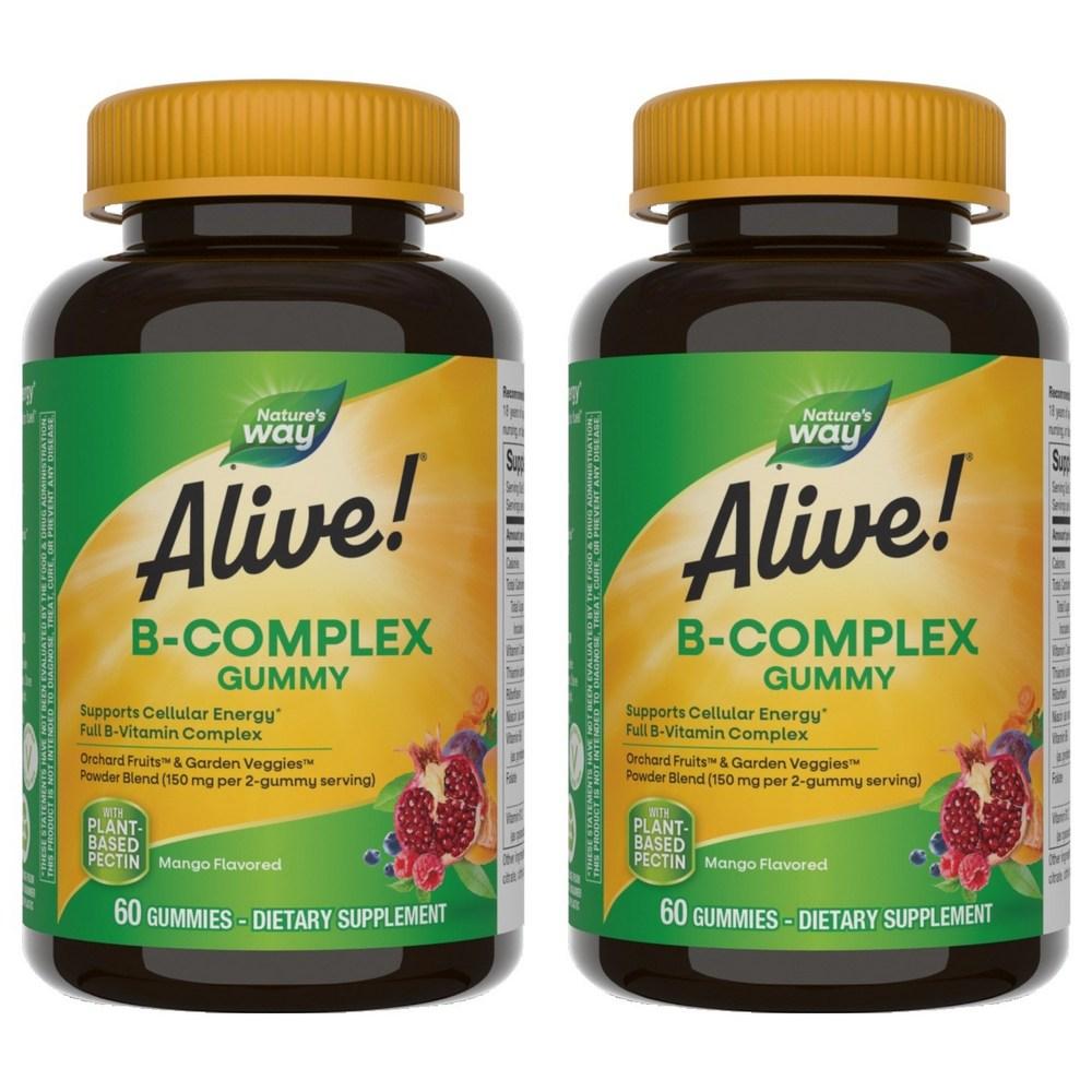 Nature's Way Alive! B-Complex Gummies 2 pcs 60 tablets