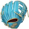 SSK Soft Baseball Proedge Junior Size L [SSK] Glove, All-Rounder, PEJ76JSP8, Teal/CAM (5512), (Right-Handed Throw)