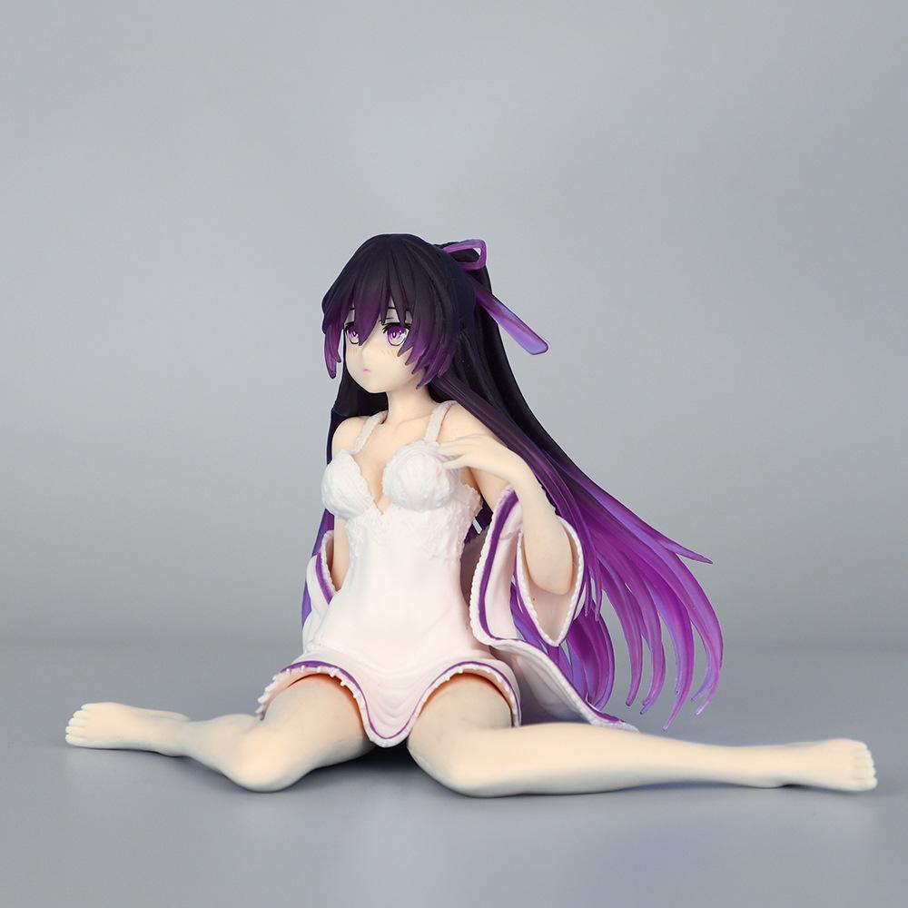 Anine Desktop Girl Figure Yatogami Tohka Noddles Stopper Decorations Sexy Girl Adult Model Toy Gifts