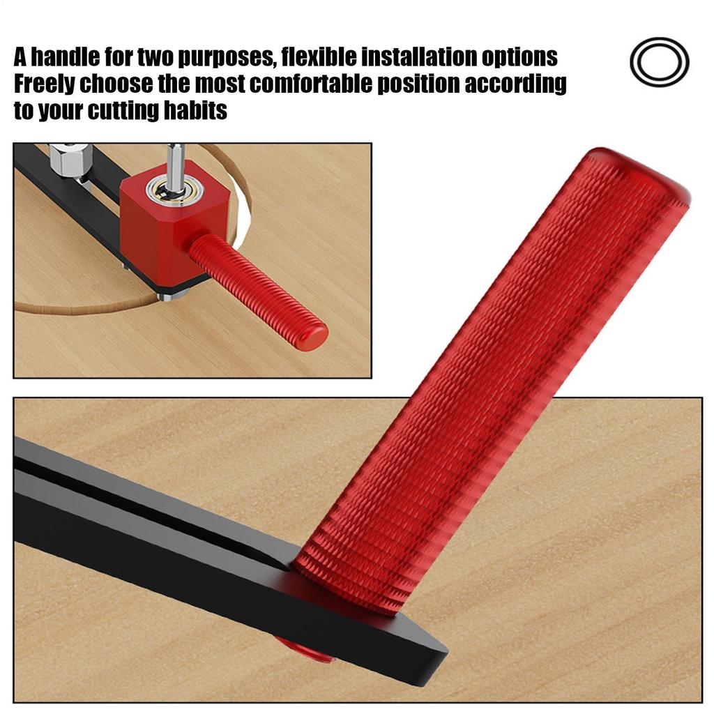 Gypsum Board Hole Opener Drywall Ceiling Tile Round Cutter Tool Precise Hole Drilling Tool Plasterboard Punch for Spotlights