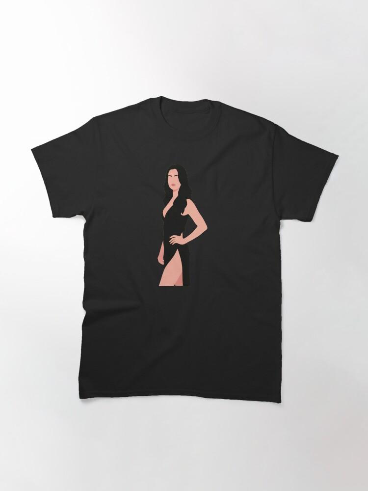 Selena Gomez Lineless Illustration Classic T-Shirt