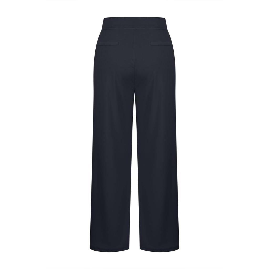 Dámské kalhoty na jógu s širokými nohavicemi, ležérní módní tepláky, pohodlné volné kalhoty s vysokým pasem a kapsami