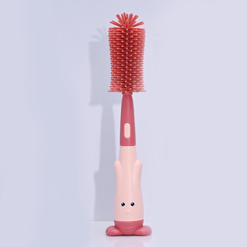 

Multifunctional Silicone Baby Bottle & Nipple Cleaning Brush