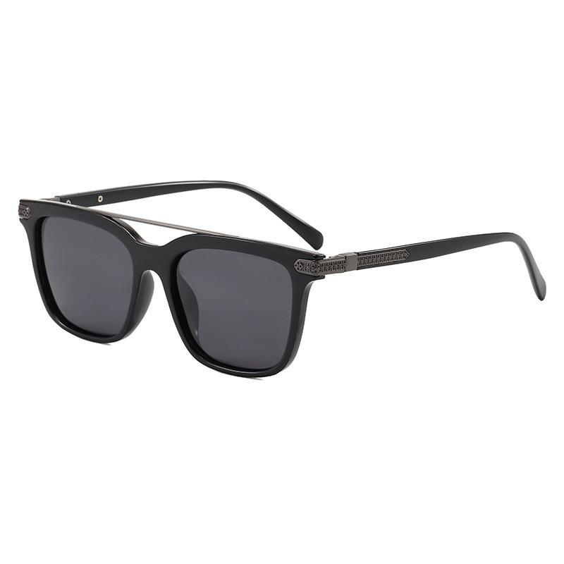 Xiaomi Men Women Square Polarized Sunglasses UV400 Double Bridge Retro Shades Metal Decor Temple for Driving Fishing Travel Outdoor 868