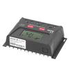 30A 12V/24V PWM Solar Charge Controller Regulator LCD Display Automatic Identification Adjustable Pa