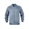 Herren einfarbige Wildleder-Reißverschlussjacke – Lässiger Retro-Stil Langarm-Strickjacke für den Herbst