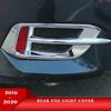 NEW-Chrome Car Rear Fog Light Grill Cover Trim For Honda Civic 10Th 2016 2017 2018 2019 Spare Parts Accessories Rear Fog Lamp Gr