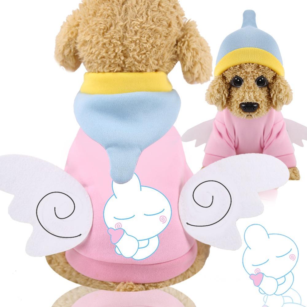 Autumn and Winter Dog Cute Change Bag Cat Clothes Fleece Pet Dog Clothing Cat Supplies Clothing